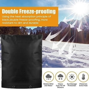 Sprinkler Valve Covers for Outside, Pipe Insulation Irrigation Sprinkler Cover Freeze Protection, Small B