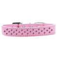 thumbnail image 1 of Sprinkles Bright Pink Crystals Dog Collar, Light Pink - Size 20, 1 of 1