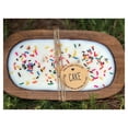 thumbnail image 1 of Sprinkles Cake Dough Bowl Candle With Wood Wicks and Soy Wax Candle, Extra Large Candle, Farmhouse Candle, Wood Candle, Cake Scented Candle, 1 of 3