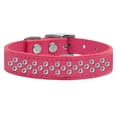 thumbnail image 1 of Sprinkles Clear Crystal Leather Collar Size 16, 1 of 2