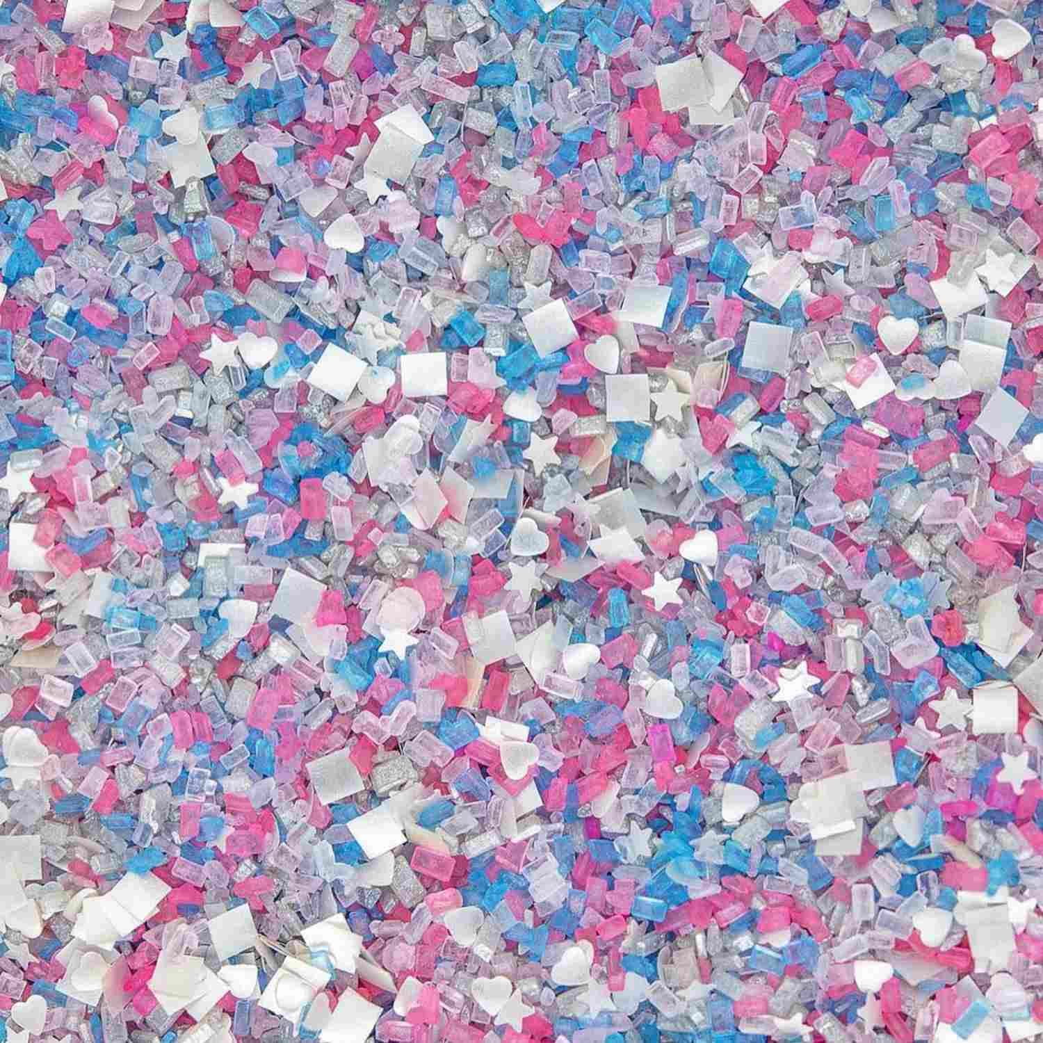 Sprinkles for Cake Decorating with Edible Glitter for Drinks, Fancy