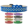thumbnail image 1 of Dog, Puppy  Pet Ice Cream Collar, "Aurora Borealis Crystal Rimsets Sprinkles", 1 of 5