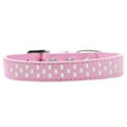 thumbnail image 1 of Sprinkles Pearls Dog Collar, Light Pink - Size 14, 1 of 1
