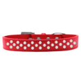 thumbnail image 1 of Sprinkles Pearls Dog Collar, Red - Size 20, 1 of 1
