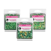 Sprinkletz St. Patricks Day Bundle Tiny Polymer Clay Pieces for Crafts, Scrapbooks 1800 Pieces