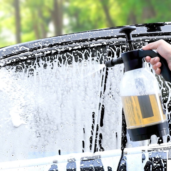 Sprinkling can,2.0l Car Dispenser Air Pressure Snow Car Fan-shaped 2.0l Manual Air Pressure Snow Lance Car Lance Car Fan-shaped Siuke Leeofty Qudai