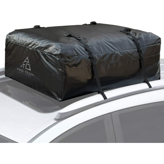 Sprint - 10 Cubic Feet Weatherproof Rooftop Cargo Carrier for Top of Vehicle, Attaches With or Without Roof Rack