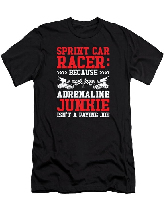 Sprint Car Dirt Track Racing #17 T-Shirt