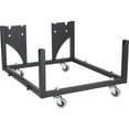 thumbnail image 1 of Speedway Motors Sprint Car Engine Stand Steel Construction Powdercoated Black Finish Fits Standard or Lightweight Blocks with 2 Inch Casters for Easy Storage and Mobility, 1 of 7