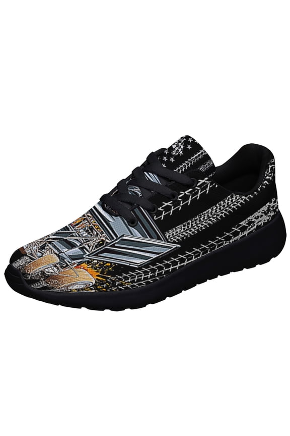Sprint Car Racing Dirt Racing Shoes Sneakers Black Size 7