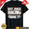 Cars Racing Food Sprint Car Racing Graphic Shirt with Bold Dirt Track Action Design, S ...