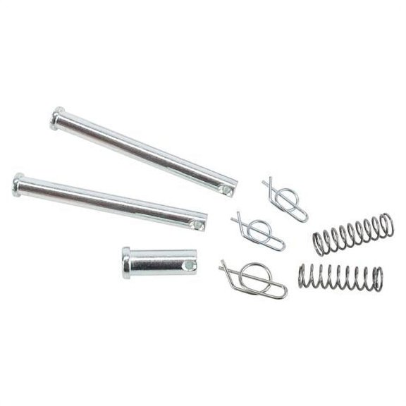 Speedway Motors Sprint Car Steel Jacobs Ladder Hardware Pin Kit with 1/2 Inch Pin, Includes Steel Pins, Rue Clips and Springs for Open Wheel Racing Suspension