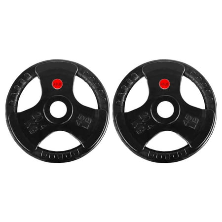 FlexWave 2-Inch Olympic Cast Iron Weight Plates,Multiple Sizes & Set Options, for Strength Training & Weightlifting