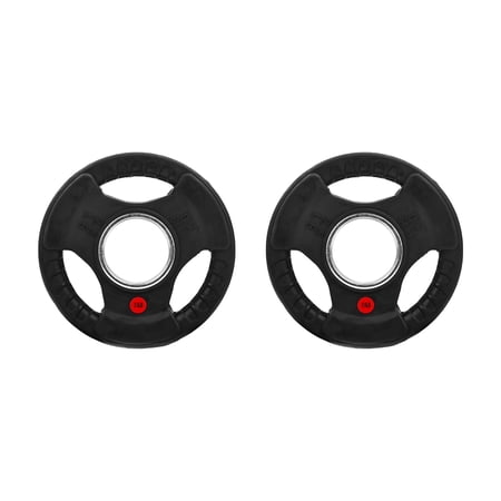 FlexWave 2-Inch Olympic Cast Iron Weight Plates,Multiple Sizes & Set Options, for Strength Training & Weightlifting