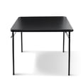 thumbnail image 1 of FlexWave Adult version Folding Table，Includes 1 Square Card Table，with Black Padded Top ，for Home, Game Night, Picnic, or Party, 1 of 7