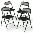thumbnail image 1 of FlexWave Folding Chair Adult version Set，Includes 4 Folding Chairs，for Home, Game Night, Picnic, or Party, 1 of 7