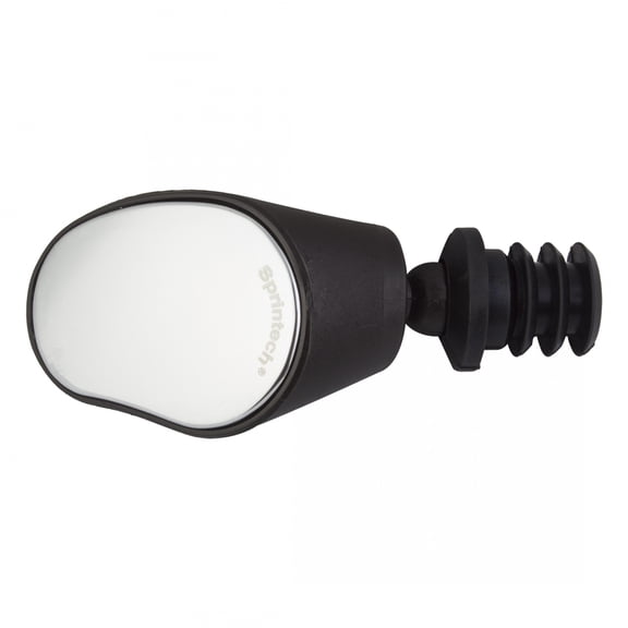Sprintech Dropbar Handlebar Mirror Black Wide Field of View Adjustable