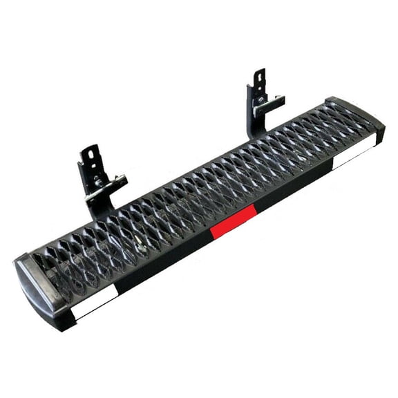 Sprinter 2007-Present 36" Driver's Cab Side Running Board Step w/ 2" Extensions + safety tape, Great for Amazon Vans