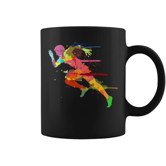 Sprinter Track And Field Runner Running Marathon Gift Idea Coffee Mugs