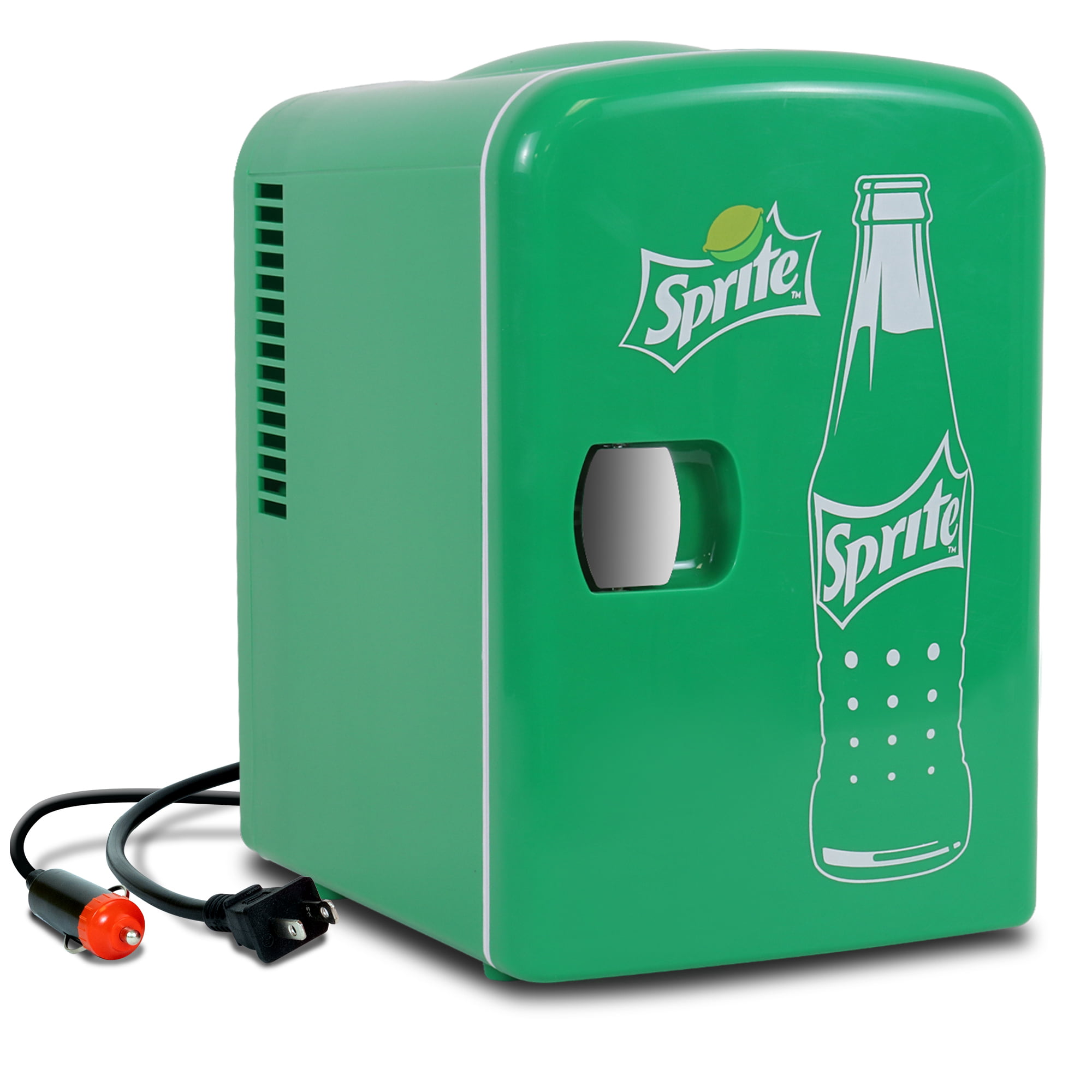 Sprite 6 Can Mini Fridge Portable 4L Mini Cooler Travel Compact Refrigerator - image 1 of 6
