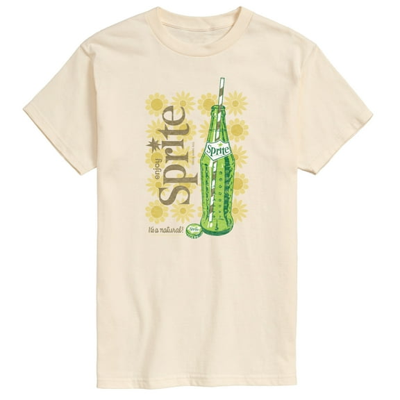 Sprite - Bottle Daisy Pattern - Men's Short Sleeve Graphic T-Shirt