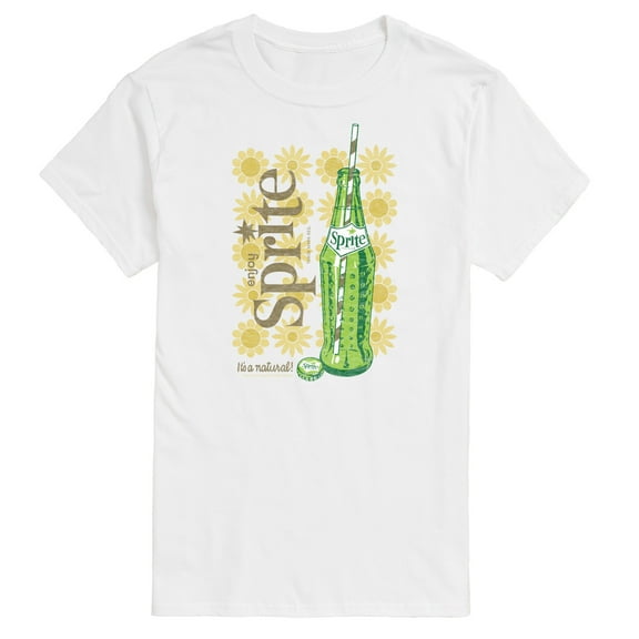 Sprite - Bottle Daisy Pattern - Men's Short Sleeve Graphic T-Shirt