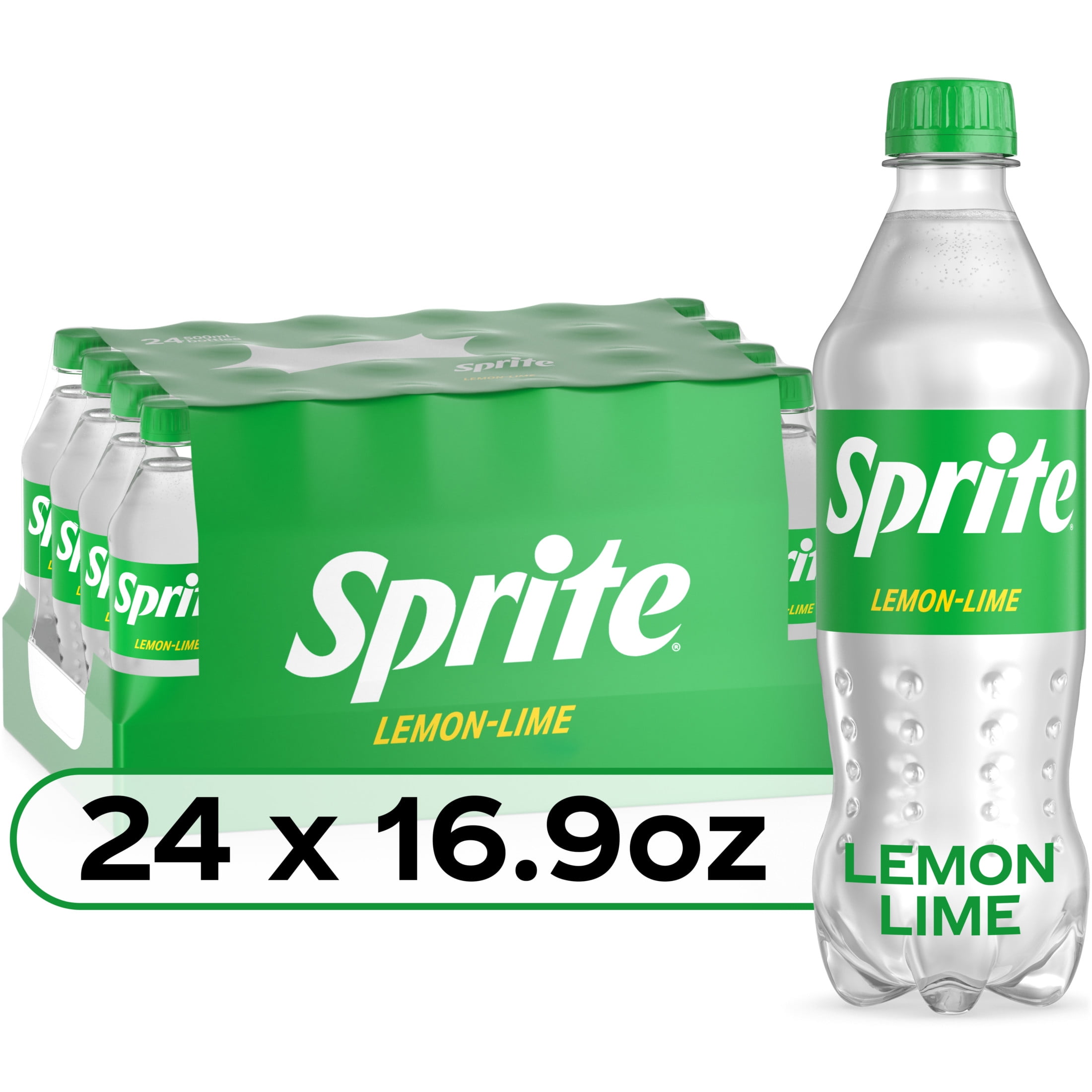 Sprite Lemon-Lime Caffeine-Free Soda Beverage, 16.9 fl oz, 24 Pack