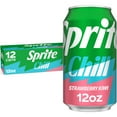 thumbnail image 1 of Sprite Chill Strawberry Kiwi Fridge Pack Cans, 12 fl oz, 12 Pack, 1 of 17