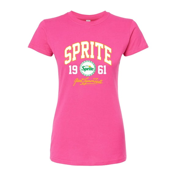 Sprite - Collegiate - Juniors Fitted Graphic T-Shirt
