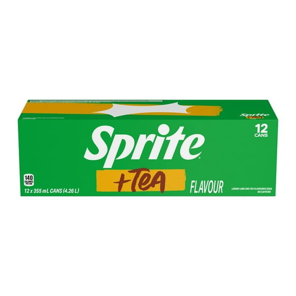 Sprite Lemon-Lime And Tea Flavored Soda, 4.26L, 12x355mL/12.5 fl. oz
