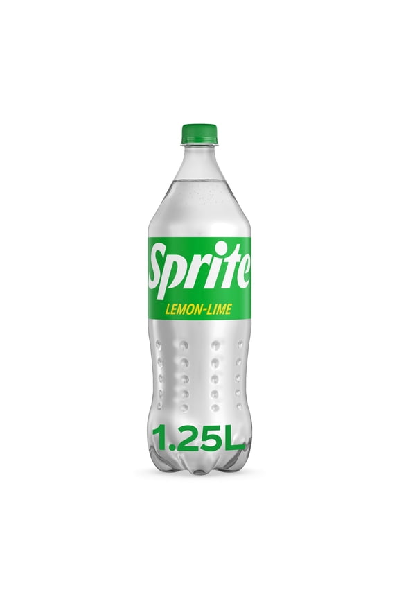Lemon-Lime Caffeine Free Soda Pop Bottle, 1.25 Liters