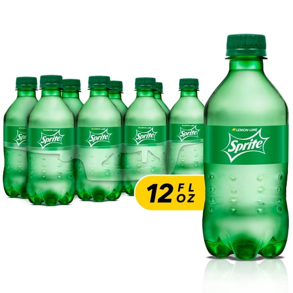 Sprite Lemon Lime Soda Pop, 12 fl oz, 8 Pack Bottles