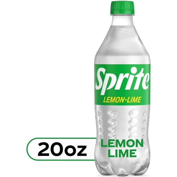 Sprite Lemon Lime Soda Pop, 20 fl oz Bottle