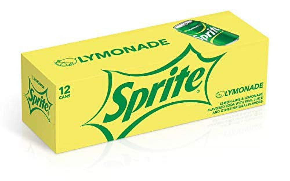 Sprite Lymonade, Lemon Lime & Lemonade Soda Soft Drink, 12 Fl Oz (Pack