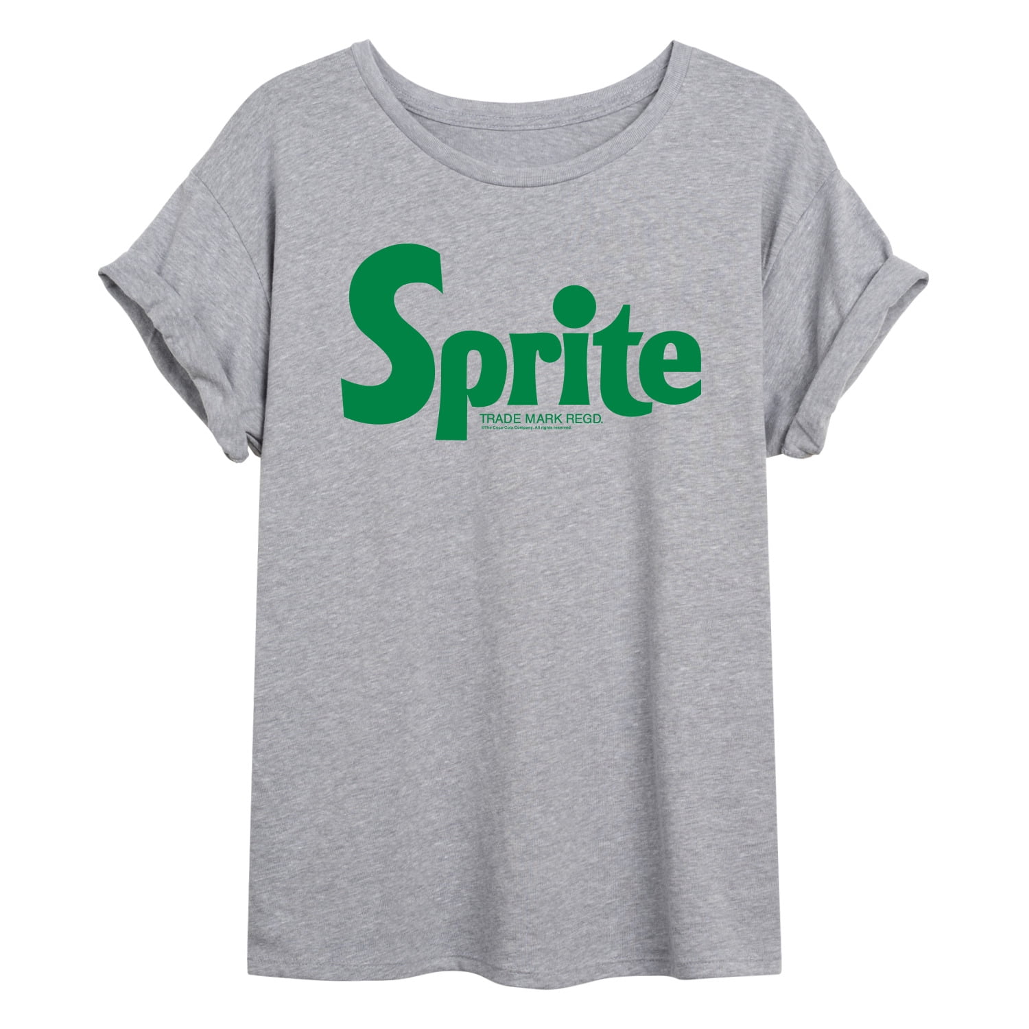 Sprite - Monochrome - Juniors Ideal Flowy Muscle T-Shirt - Walmart.com