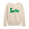 thumbnail image 1 of Sprite - Monochrome - Women's Lightweight French Terry Long Sleeve Shirt, 1 of 5