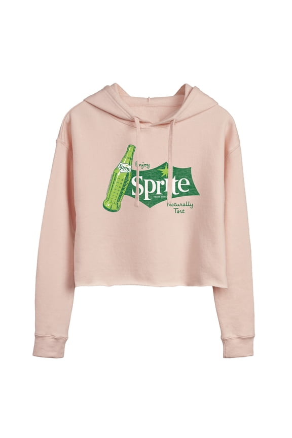 - Naturally Tart - Juniors Cropped Pullover Hoodie
