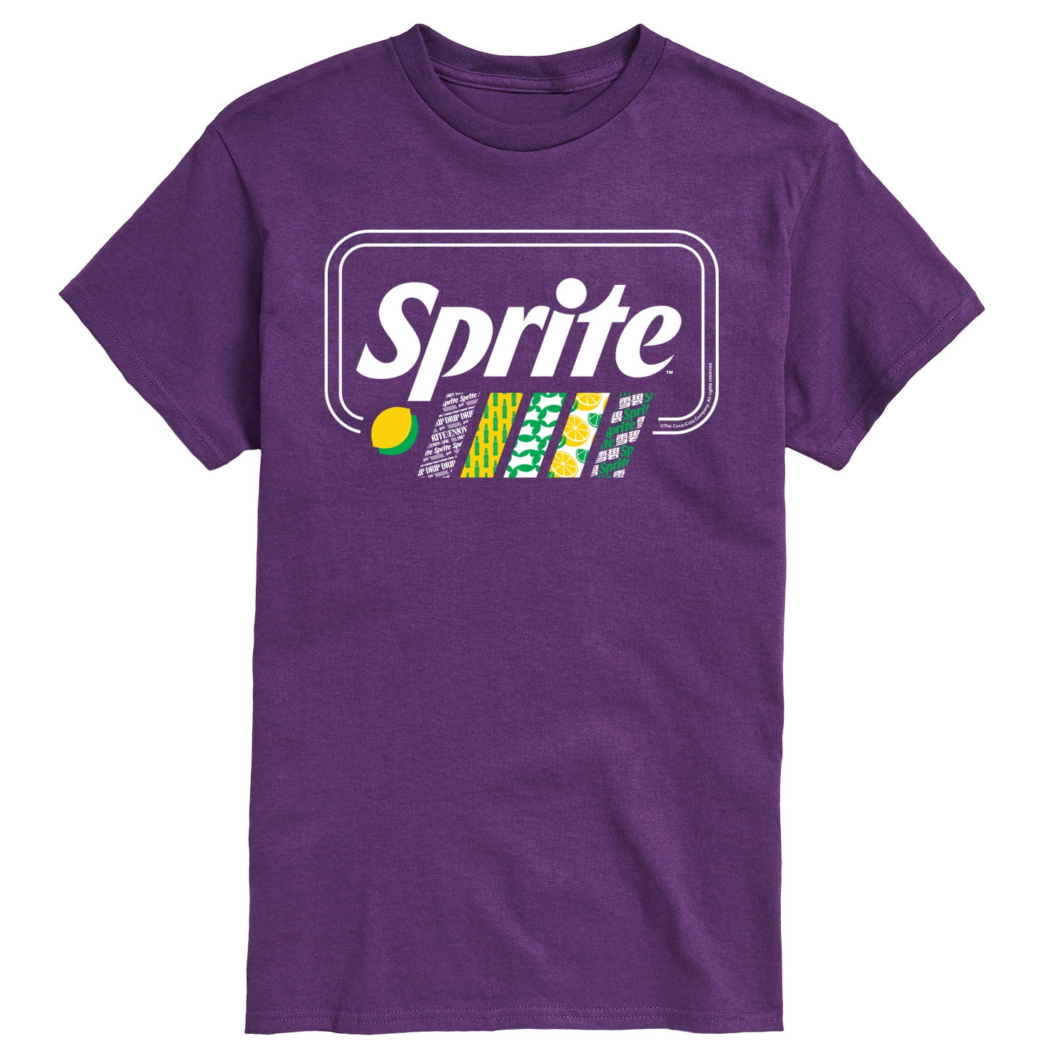 すぷらいと Sprite - Pattern Stripes - Men's Short Sleeve Graphic T-Shirt