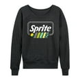 thumbnail image 1 of Sprite - Pattern Stripes - Women's Lightweight French Terry Long Sleeve Shirt, 1 of 5