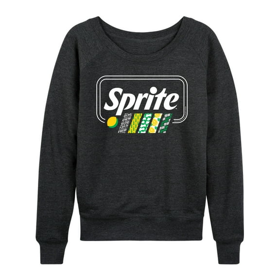 Sprite - Pattern Stripes - Women's Lightweight French Terry Long Sleeve Shirt