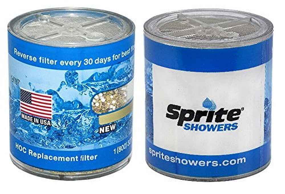 Sprite HOC-2 Industries Vervangende Cartridge voor Douchefilter, Blauw