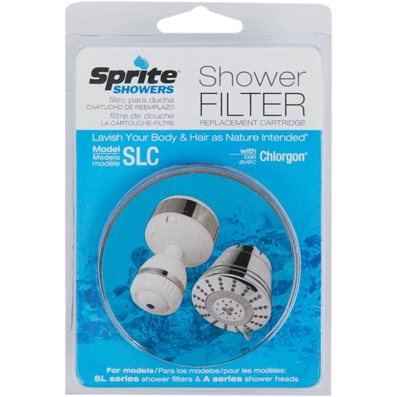 Sprite Slim-Line (SLC) Blue Replacement Cartridge Showerhead Filter
