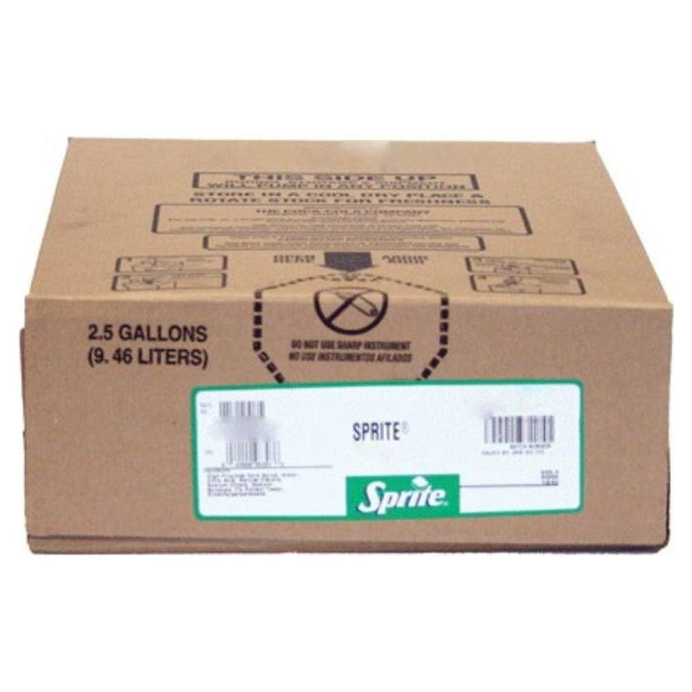 Sprite Soda Syrup 2.5 Gallon Bag In Box BIB Sodastream