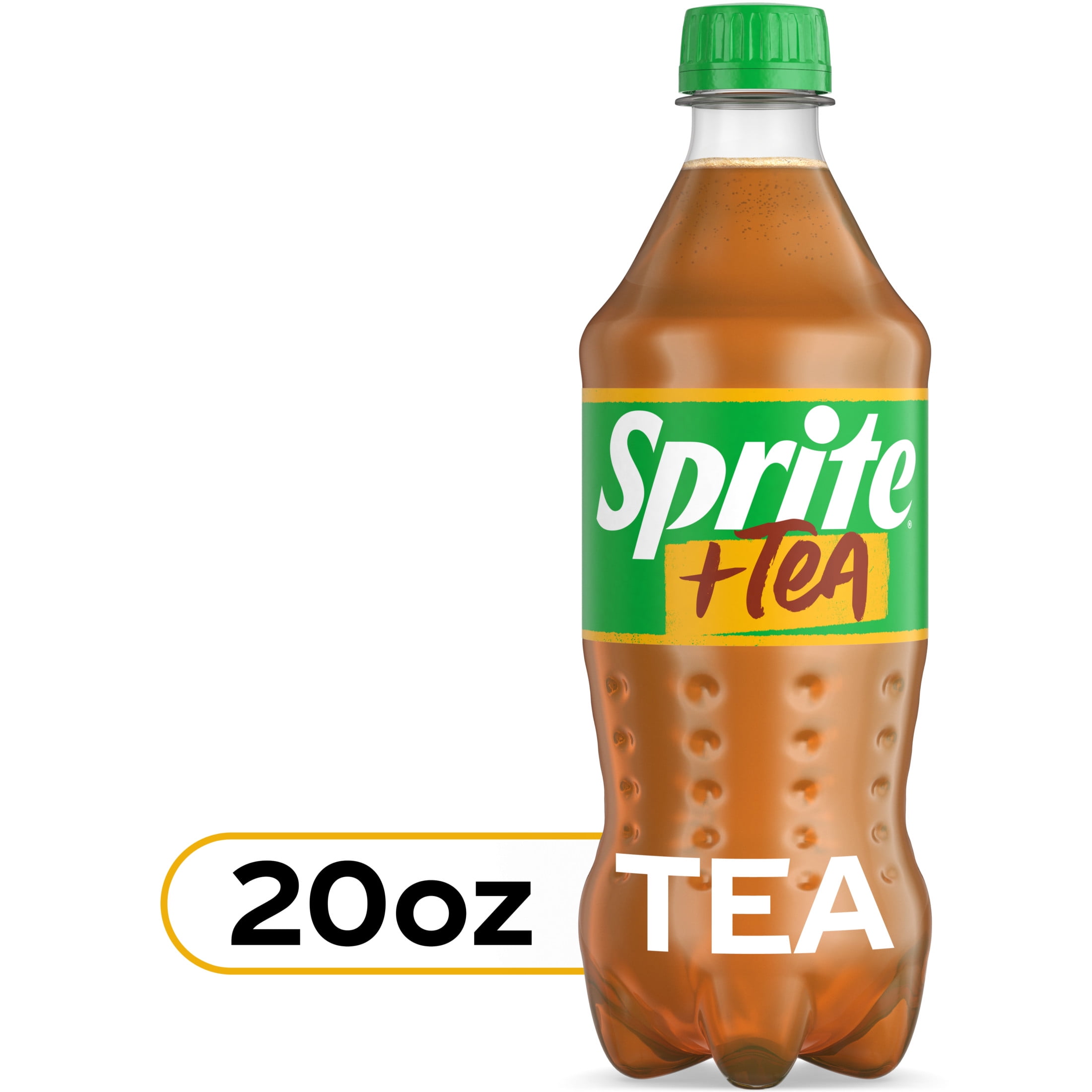 Sprite + Tea, Lemon-Lime Soda with Tea Flavor, 20 oz bottle