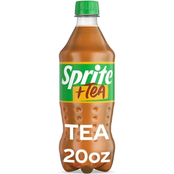 Sprite + Tea, Lemon-Lime Soda with Tea Flavor, 20 oz bottle