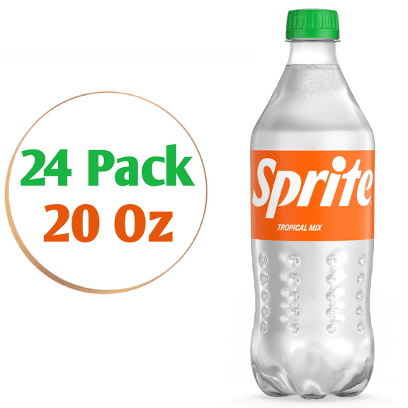 Sprite Tropical Mix, 20 Fl. Oz, 24 Pack