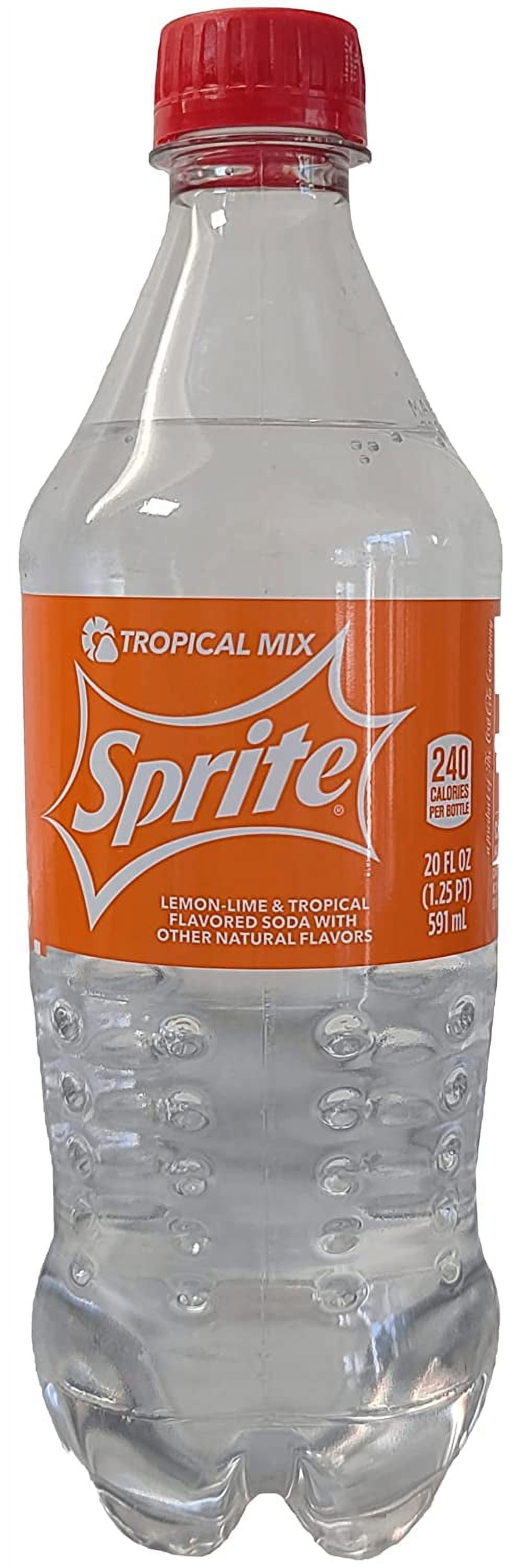 Sprite Tropical Mix Bottle, 20 fl oz 24 Pack