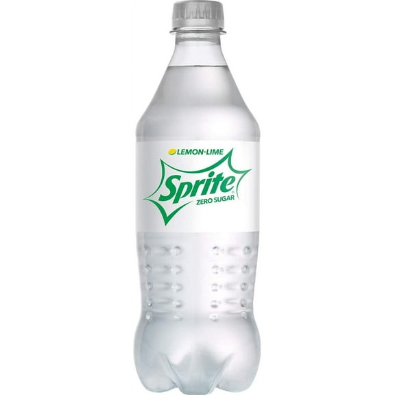Sprite Zero, 20 oz Soda Bottles - Pack of 24