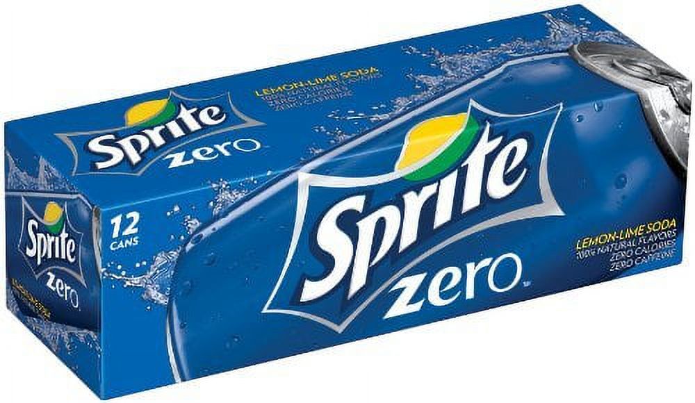 Sprite Zero Sugar Free Lemon Lime Flavored Soda 7 5 oz Can Pack Of 