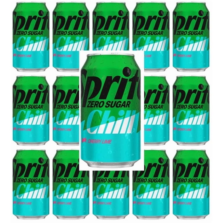 Sprite Zero Sugar Chill Fridge Pack Cans, 12 fl oz, Pack of 18